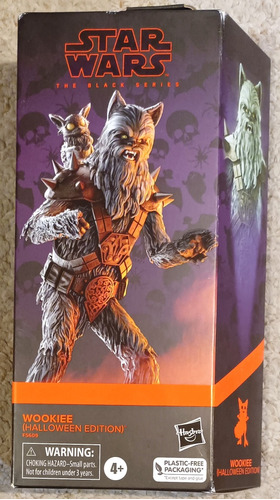 Wookie Halloween Edition Star Wars Black Series Sellado 