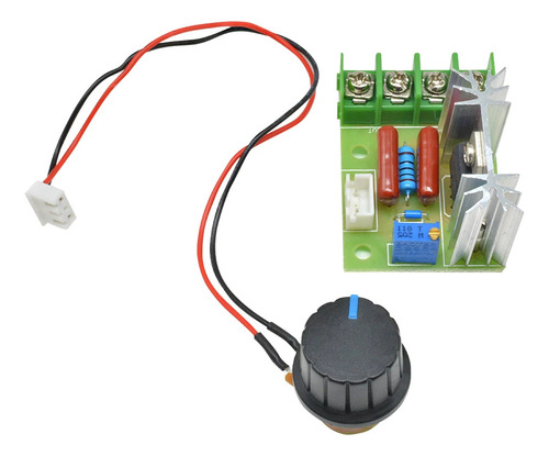 Dimmer Potenciometro Regulador Con Doble Capacitor 2000w Emn