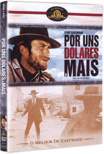 Dvd Por Uns Dolares A Mais Clint Eastwood Original Lacrado