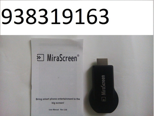 Miracast / Mirascreen 1080p Wireless Display Dongle Hdmi   