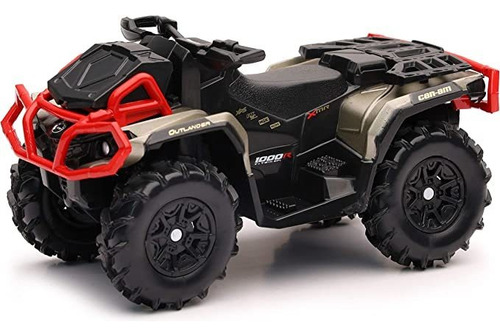 New-ray Toys Can-am - Escala Modelo, Color Negro Y Rojo