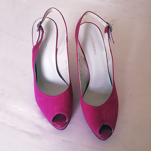 Zapato Dama No 40, Tacón 15 Cm. 