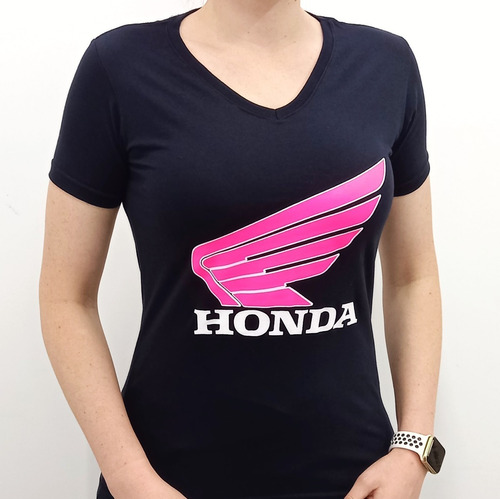 Camisa Feminina Baby Look Honda Cbr Cb Hornet Repsol Twister