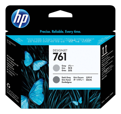 Cabezal Hp 761 (ch647a) Gris / Dark Gris