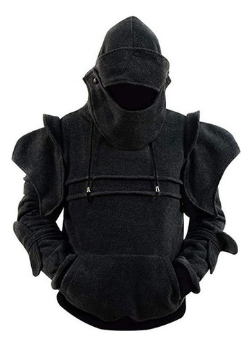 05.05 Armadura Medieval Sudadera Con Capucha De Caballero Hombre