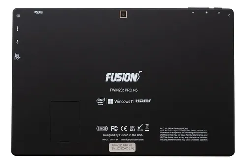 Tablet Fusion5 Fwin232 Pro N5 De 10,1 Con Windows 11 De 8 G