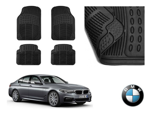 Kit Tapetes De Uso Rudo Bmw 535i 2014 Rubber Black Original