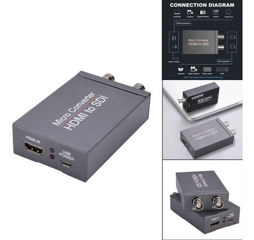 Detección Automática De Formato Del Convertidor 1080p A