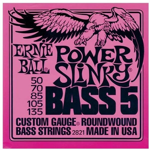 Cuerdas Bajo 5-str Power / Ernie Ball / Lemmy Rock