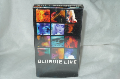 Imagem 1 de 4 de Fita Vhs Blondie Live  1999 Lacrada 