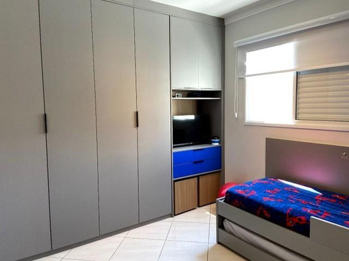 Imagem 10 de 15 de Apartamento 3 Quartos Para Venda Em Praia Grande, Guilhermina, 3 Dormitórios, 1 Suíte, 2 Banheiros, 2 Vagas - 576_1-2294046