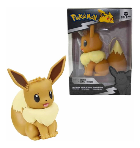 Figura De Colección Pokemon Select  - Eevee