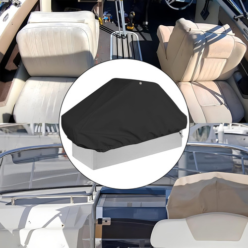 Kingshion - Funda Impermeable Para Asiento De Barco De Espal