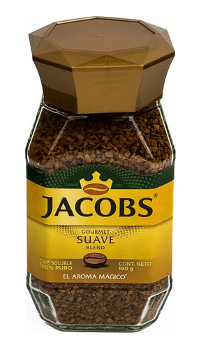 Cafe Soluble Liofilizado Suave Jacobs 190 Grs