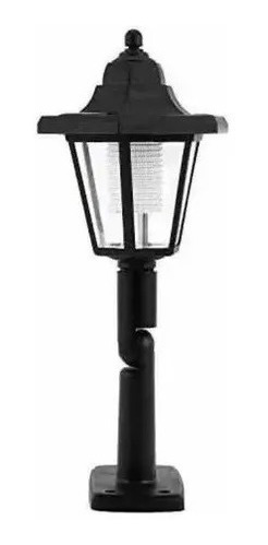 Imagen 4 de 9 de Pack X2 Farol Solar Retro Exterior Luz Led Jardin Antiguo