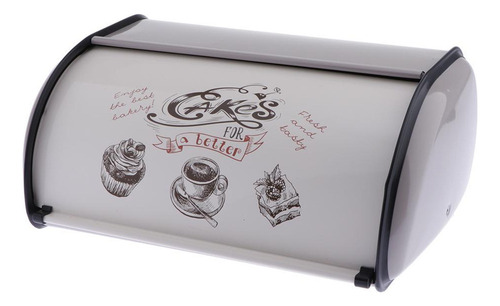 Caja De Hierro Para Guardar Pan, 1 Unidad, Con