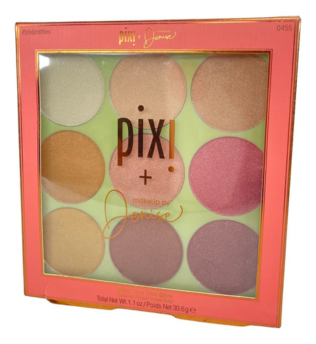 Paleta De Sombras Pixi Denise Y Promise 9 Sombras 28.8 Grs Sombra Variado
