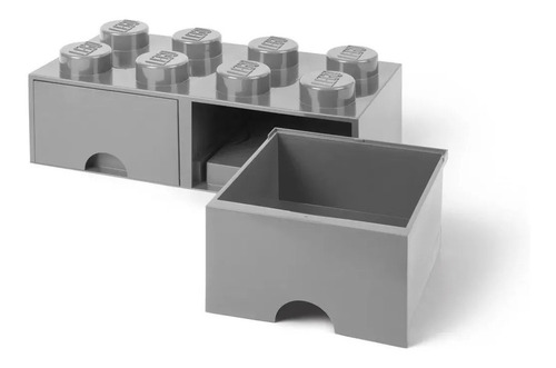 Lego Bloque Apilable Canasto 2 Cajones Brick Drawer 8 