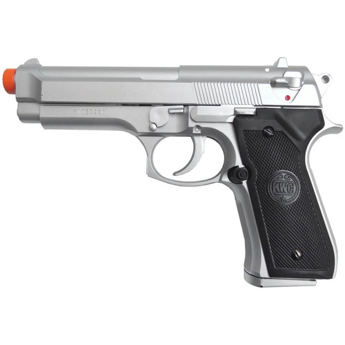 Pistola Airsoft Springer M92 Prata Cal.6mm - Kwc