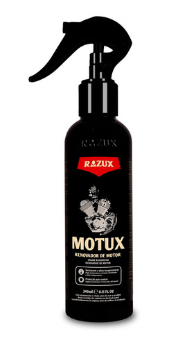 Motux Razux 240ml Verniz De Motor Renovador Brilho Proteção