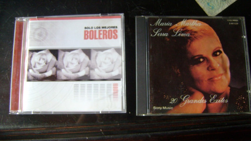 2 Cds Maria Martha Serra Lima Y Mejores Boleros Serie 1.8