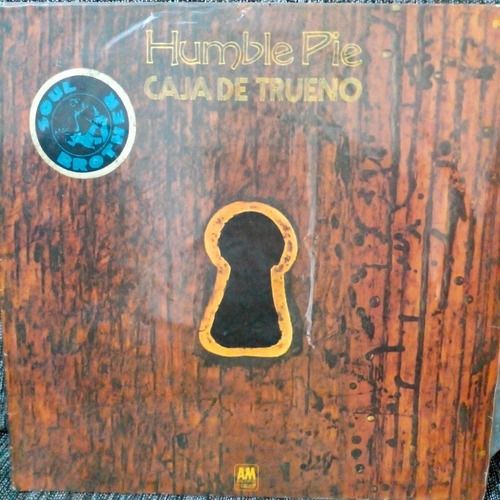 Humble Pie Disco De Vinilo Lp Caja De Trueno 1974 Vg