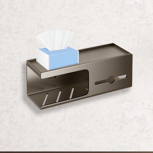 Soporte De Papel Higiénico Estante De Almacenamiento De