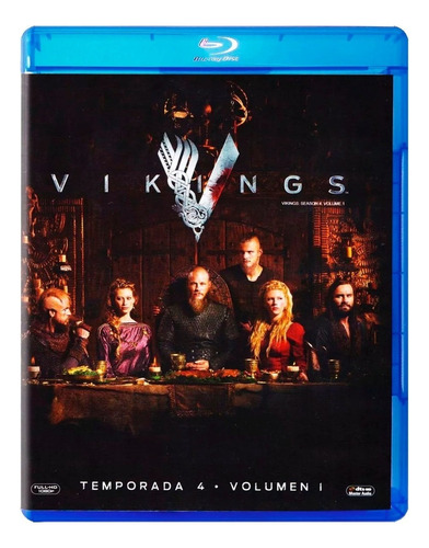 Vikingos Vikings Temporada 4 Cuatro Volumen 1 Blu-ray