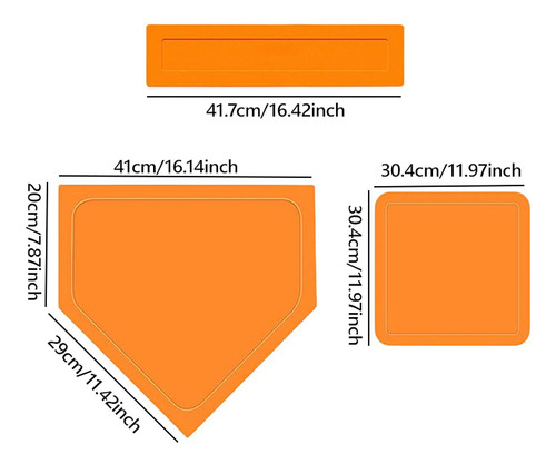 Base De Béisbol Y Softbol, Equipo De Naranja