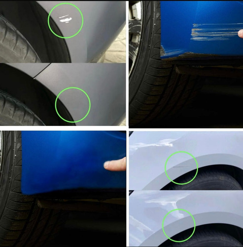 Combo Retoques Rayas/saltos De Pintura Auto Microfibra Aroma Rojo Metalizado 3r3 Toyota