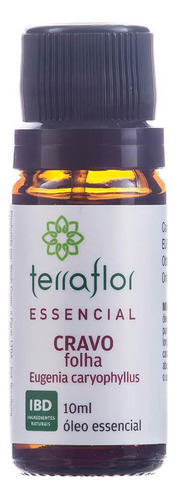 Óleo Essencial Natural De Cravo Folha 10ml - Terra Flor