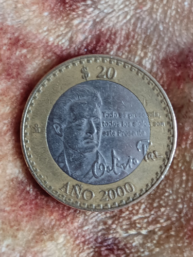 Moneda De 20 Pesos