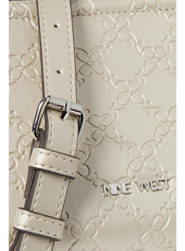 Nine West Radzi SLG Cartera Con Cordón Oro Pálido Talla