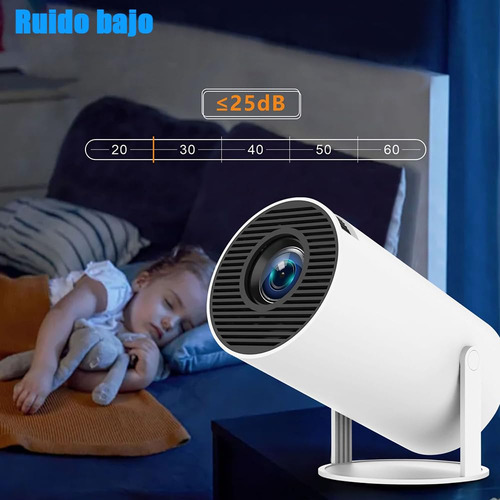 Mini Proyector Portátil Ultra Hd 200 Ansi/4k Wifi Bluetooth