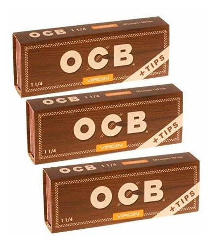 Papel Ocb Orgánico - 3 Packs - 50 Unidades