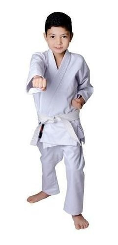 Kimono Karate Infantil Reforçado + Faixa Grátis 