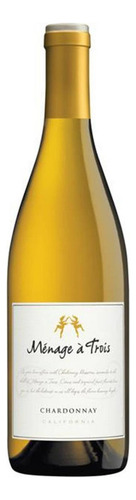 Pack De 2 Vino Blanco Menage A Trois Chardonnay 750 Ml