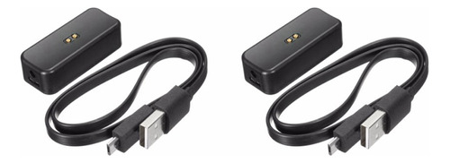 Pieza De Carga: 2 Bases De Carga De Repuesto Y Cable Usb Par