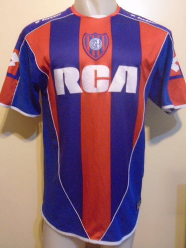 Camiseta San Lorenzo Lotto Sudamericana 2006 2007 Lavezzi 10