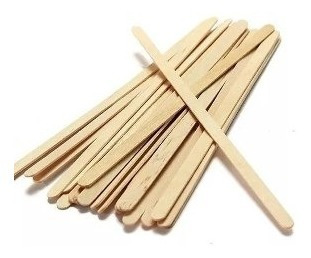 Imagen 3 de 4 de Agitadores De Madera Para Cafe 11 Cm X 500 Un. / Palermo