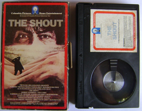 The Shout 1978 Betamax Beta Tape Imp Usa Jerzy Skolimowski (Usado)