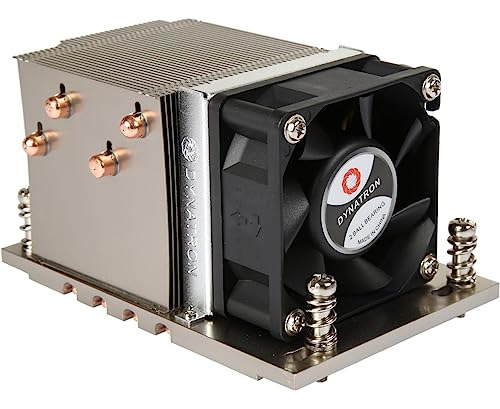 Cpu Cooler Dynatron A26 2u Active Aluminum Heatsink With Hea