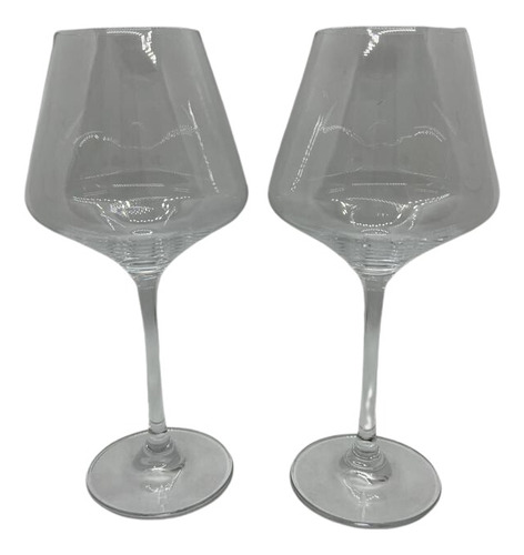 Set Copas X2 Vino 455cc Ideal Regalo En Caja Degustacion