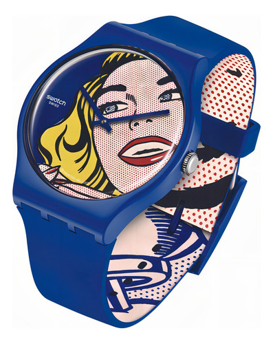 Reloj Swatch GIRL BY ROY LICHTENSTEIN, THE WATCH SUOZ352