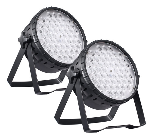 Seven Stars Luces Led De Par Para Dj, Luz Led Rgb De 54 X 3