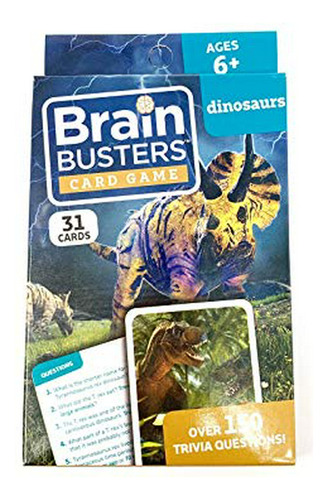Tarjeta Didactica - Brain Busters Card Game With Over 150 Tr