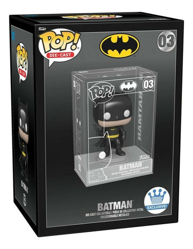 Funko 03 Batman Die-cast Collectable Exclusivo Funko Store