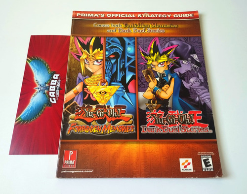 Guia Oficial Prima Yugioh Forbidden Memories + Dark Duel Stories Raro