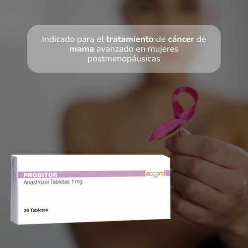 Probitor Anastrozol 1 Mg 2 Cjas 28 Tabletas C/u Accord Farma