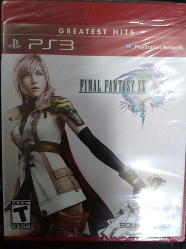 Juego Ps3 Final Fantasy Xlll . Nuevo Y Sellado. 